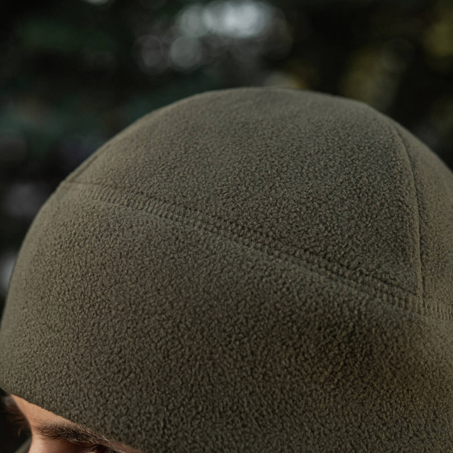 WATCH FLEECE HAT - ELITE BEANIE HAT (320g/m ) WITH SLIMTEX - ARMY OLIVE - M-TAC