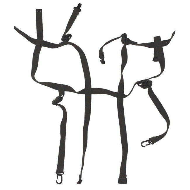 Straps carrying equipment 1960, sleeping bag, like new