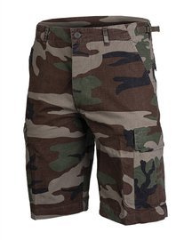 US RIPSTOP COTTON BERMUDA - Mil-Tec - WOODLAND