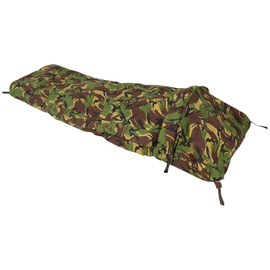 SLEEPING BAG - HOOPED BIVY - DUTCH ARMY MILITARY SURPLUS - CAMO - USED