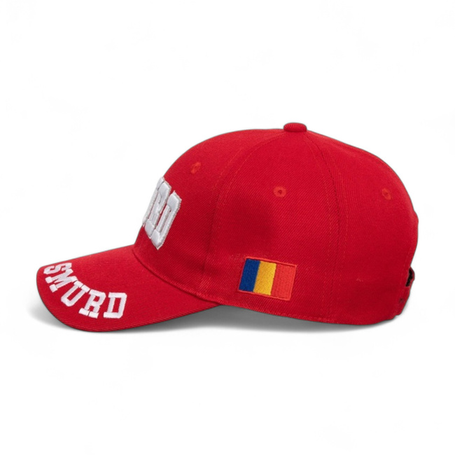 CAP - SMURD - PREMIUM QUALITY - 3D EMBROIDERY - RED