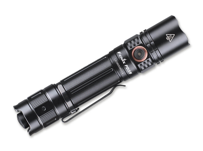 TACTICAL FLASHLIGHT - PD35 V3.0 - Fenix® - BLACK