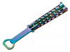 BOTTLE OPENER "RAINBOW BALISONG" - MAGNUM BY BOKER