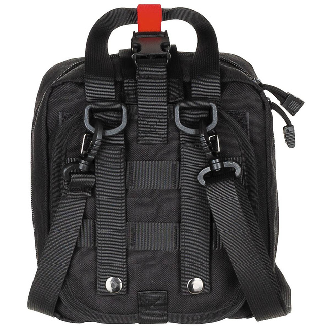 FIRST AID POUCH -  "MOLLE" - MFH® - LARGE - BLACK