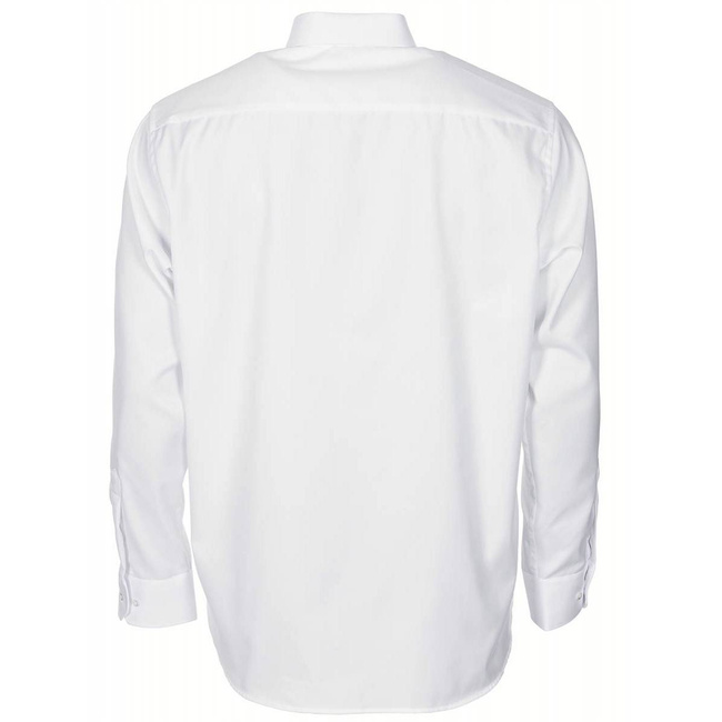White ETERNA service shirt with "Security" embroidery, WHITE
