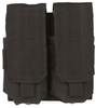 MAGAZINE DOUBLE POUCH - M4/M16 - Mil-tec - BLACK