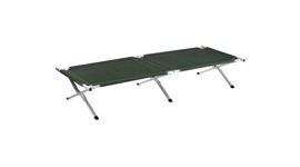 US ALUMINIUM FOLDING COT with  420D nylon 350g/m2