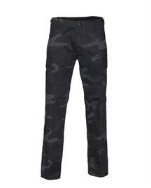 US RANGER FIELD PANTS - BLACK CAMO - MIL-TEC