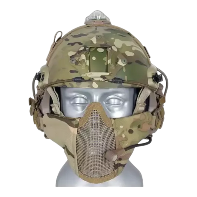 HALF FACE MESH MASK 2.0 - Multicamo - WOSPORT