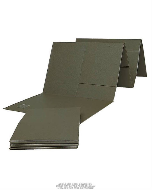 GERMAN FOLDING SLEEPING PAD - OD GREEN - USED