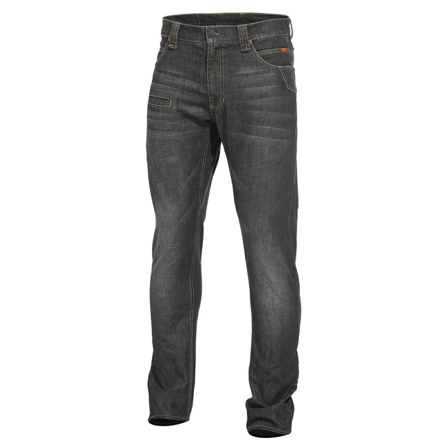 TACTICAL JEANS - "ROGUE" - PENTAGON®  - BLACK - LENGTH 34″