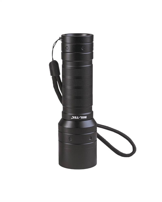 MISSION 520 FLASHLIGHT - BLACK - MIL-TEC