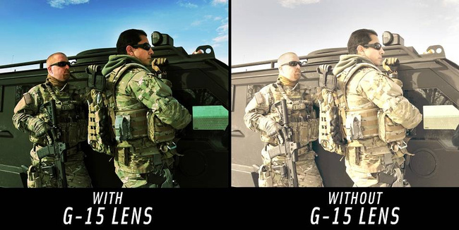 ANTI-FOG BALLISTIC EYEWEAR - "DRAGON FIRE" - Edge Tactical® - G-15 NEUTRAL GREY