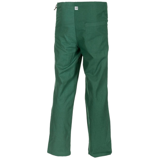 Surgery Pants - Military Surplus from the Swedish Army - Green (size C 38) - Like New