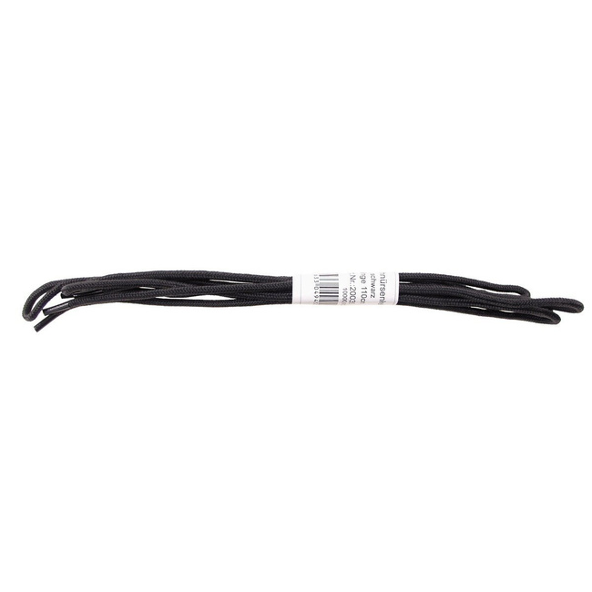 Shoelace, black, 110 cm