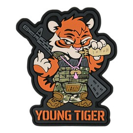 PATCH YOUNG TIGER PVC - MULTICOLOR - M-TAC