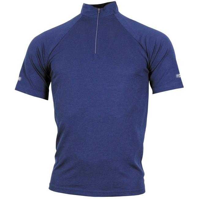 GB FUNCTIONAL SHIRT - BLUE - WITH ZIP - USED