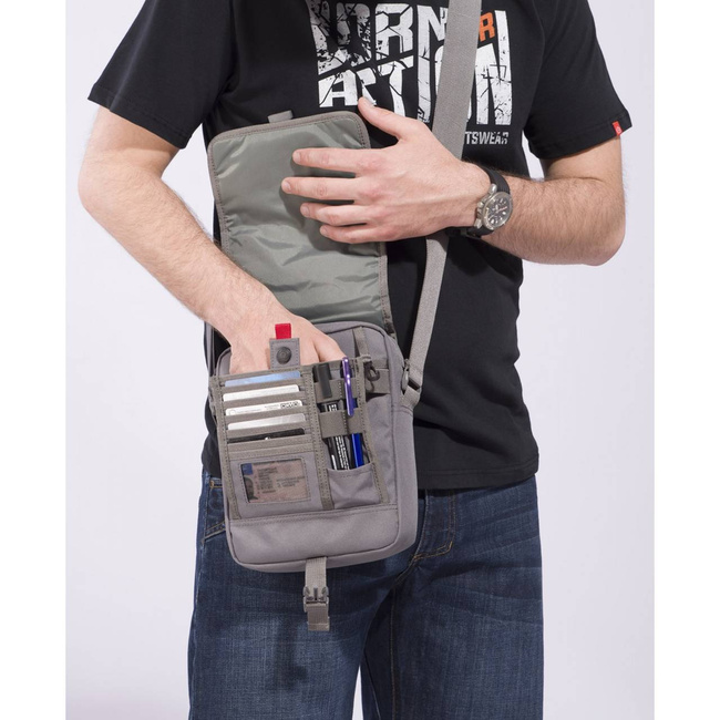 MESSENGER BAG - 2.8 L - Pentagon® - WOLF GREY