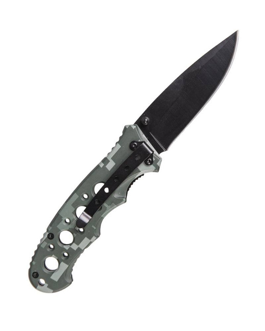 At-Dig.one-hand Knife W.perforated Grip