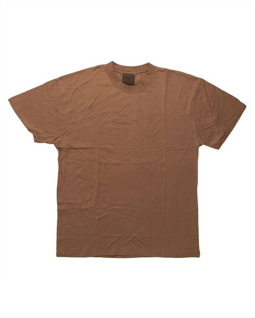 CZECH UNDERSHIRT - SHORT SLEEVE - BROWN - USED