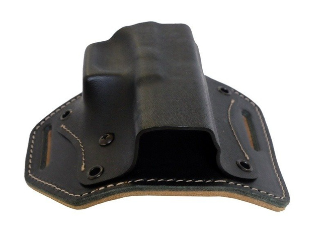KYDEX OWB Belt Holster With Leather Back Dual Clip Steyr S-A1