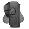 PISTOL HOLSTER - RIGHT SIDE - BERETTA PX4 STORM - BLACK - AMOMAX