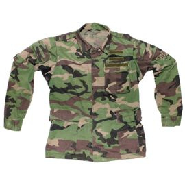 SK FIELD JACKET - M97 CAMO - MILITARY SURPLUS - USED