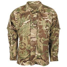 GB COMBAT JACKET "WARM WEATHER" - MTP CAMO - LIKE NEW