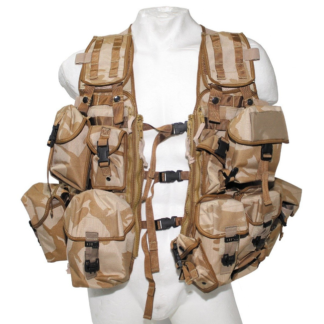 GB TACTICAL VEST - DPM DESERT - LIKE NEW