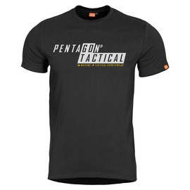 T-SHIRT - AGERON GO TACTICAL - Pentagon® - BLACK