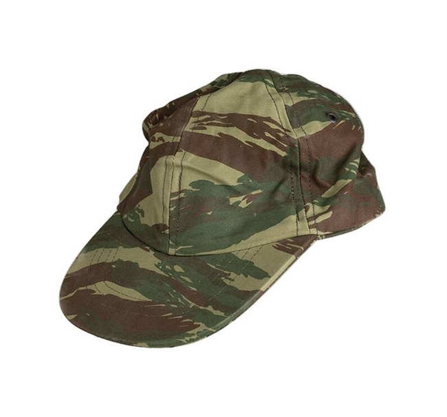 FIELD CAP, GREEK LIZARD CAMO - USED