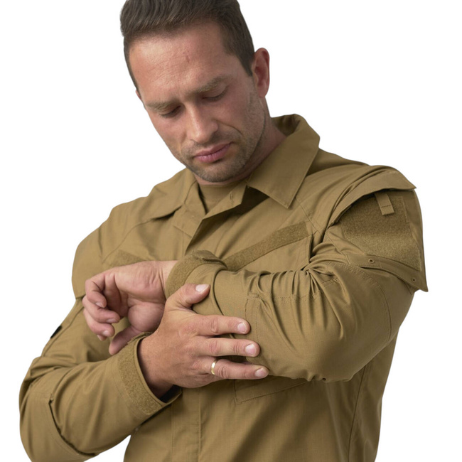 Modern uniform shirt - Raid - Polycotton Stretch Ripstop - US Woodland Camo - Helikon-Tex