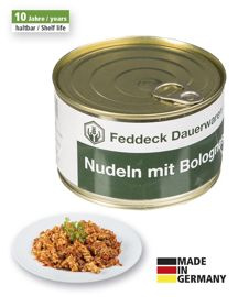 CANNED PASTA WITH BOLOGNESE SAUCE 400GR.