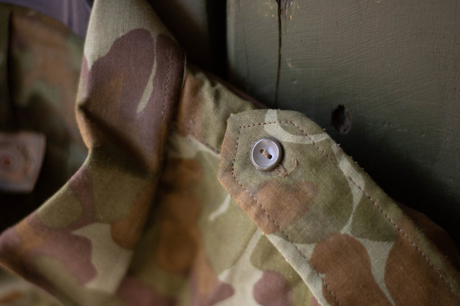 ROMANIAN CAMO SHIRT M94 - MILITARY SURPLUS - LIKE NEW