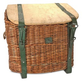 BASKET FOR HORSE SADDLE - MILITARY SURPLUS ROMANIAN ARMY