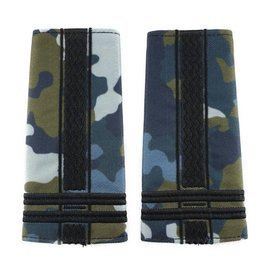 Air Force Lieutenant Colonel Ranks - Combat Camouflage - With Radar Rank Insignia