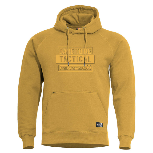 SWEATER WITH HOOD - "PHAETON - DARE TO BE TACTICAL" - PENTAGON® - TUSCAN YELLOW