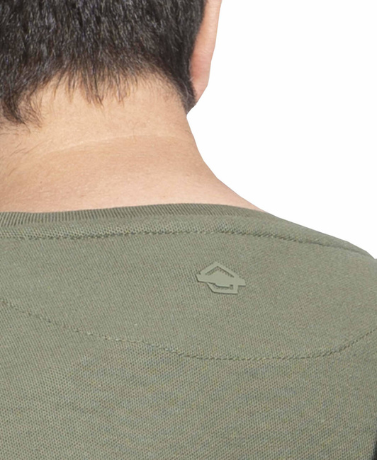 T-SHIRT - "LEVANTES CREWNECK STRIPES" - PENTAGON® - NAVY BLUE