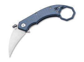 POCKET KNIFE HEL KARAMBIT - BLUE/GREY - BOKER PLUS