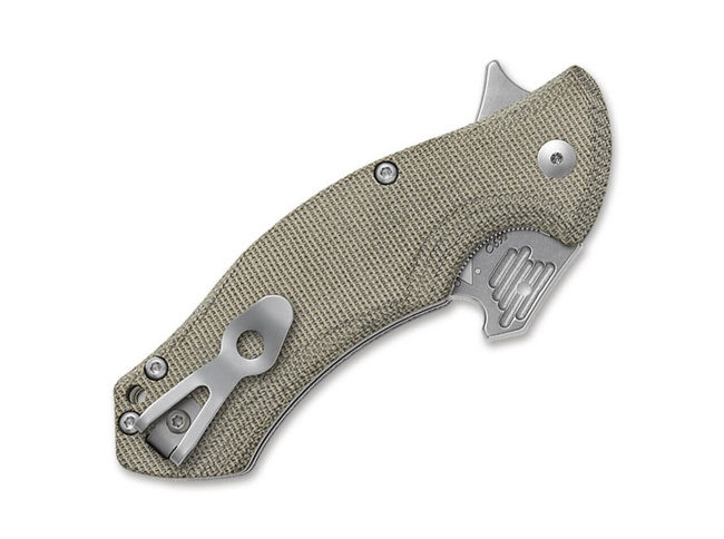 POCKET KNIFE MAGA GREEN MICARTA STONEWASH - BOKER