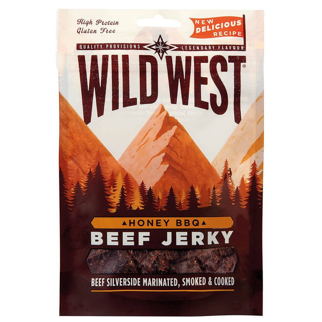 WILD WEST BEEF JERKY HONEY BBQ 70G - MFH
