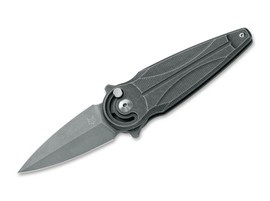 POCKET KNIFE - "SATURN ALUMINIUM" - Fox Knives® - GREY SW