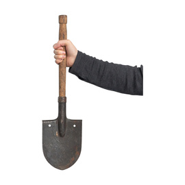 Infantry spade, Romanian Army Surplus - In Good Condition