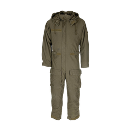 Military hooded coveralls - Austrian Army surplus - OD green - Used