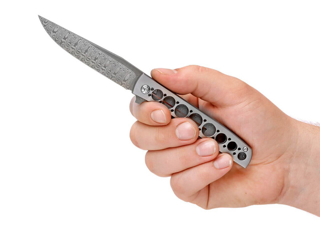 POCKET KNIFE URBAN TRAPPER DAMASTEEL - BOKER PLUS