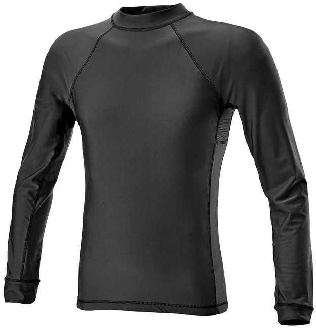 LONG SLEEVE LYCRA SHIRT - DEFCON 5® - BLACK