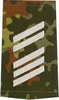 GERMAN ARMY FLECKTARN CAMO/SILVER SHOULDER LOOPS ´OBERSTABSGEFREITER´