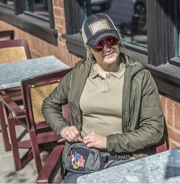 POSSUM WAIST PACK - BLACK/ GREY MELANGE - HELIKON