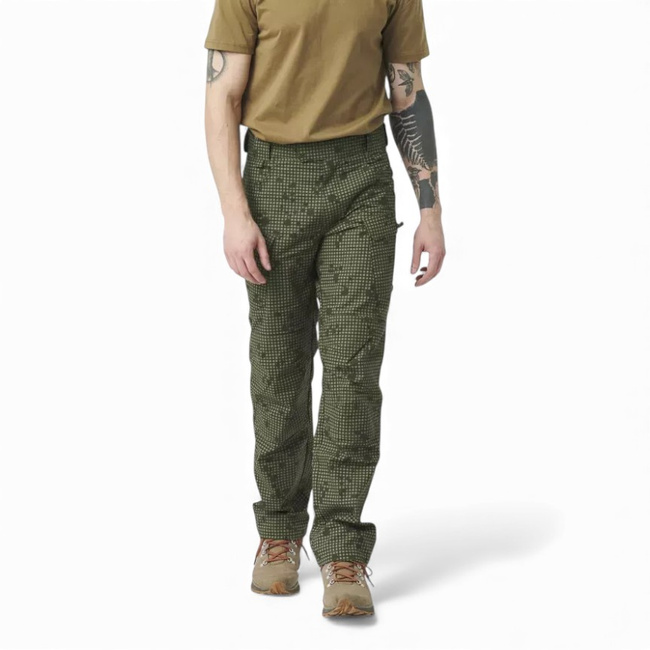 URBAN UTP TACTICAL PANTS - POLYCOTTON STRETCH RIPSTOP - DESERT NIGHT CAMO - HELIKON-TEX