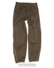ITALIAN FIELD PANTS - WITH ZIPPER - OD - MILITARY SURPLUS - USED